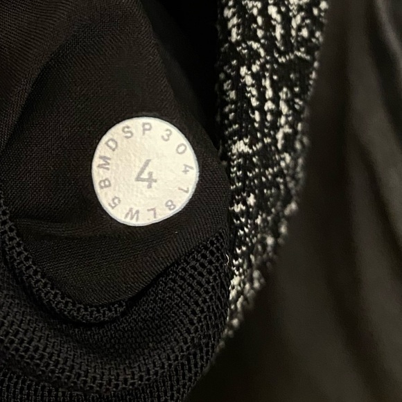 Lululemon || On The Fly Pant 28" Feathered Jacquard Black White 4 - Picture 6 of 9